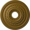 Ekena Millwork Orleans Ceiling Medallion (Fits Canopies up to 4 5/8"), 17 5/8"OD X 3 5/8"ID X 1 7/8"P, Gold CM17OLGLS - alternate 1